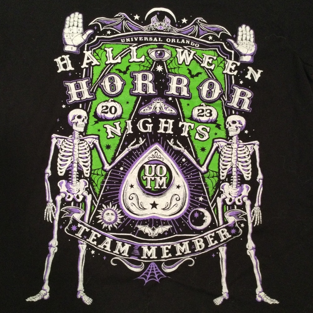Halloween Horror Nights 23 T-Shirt black small Universal Studios